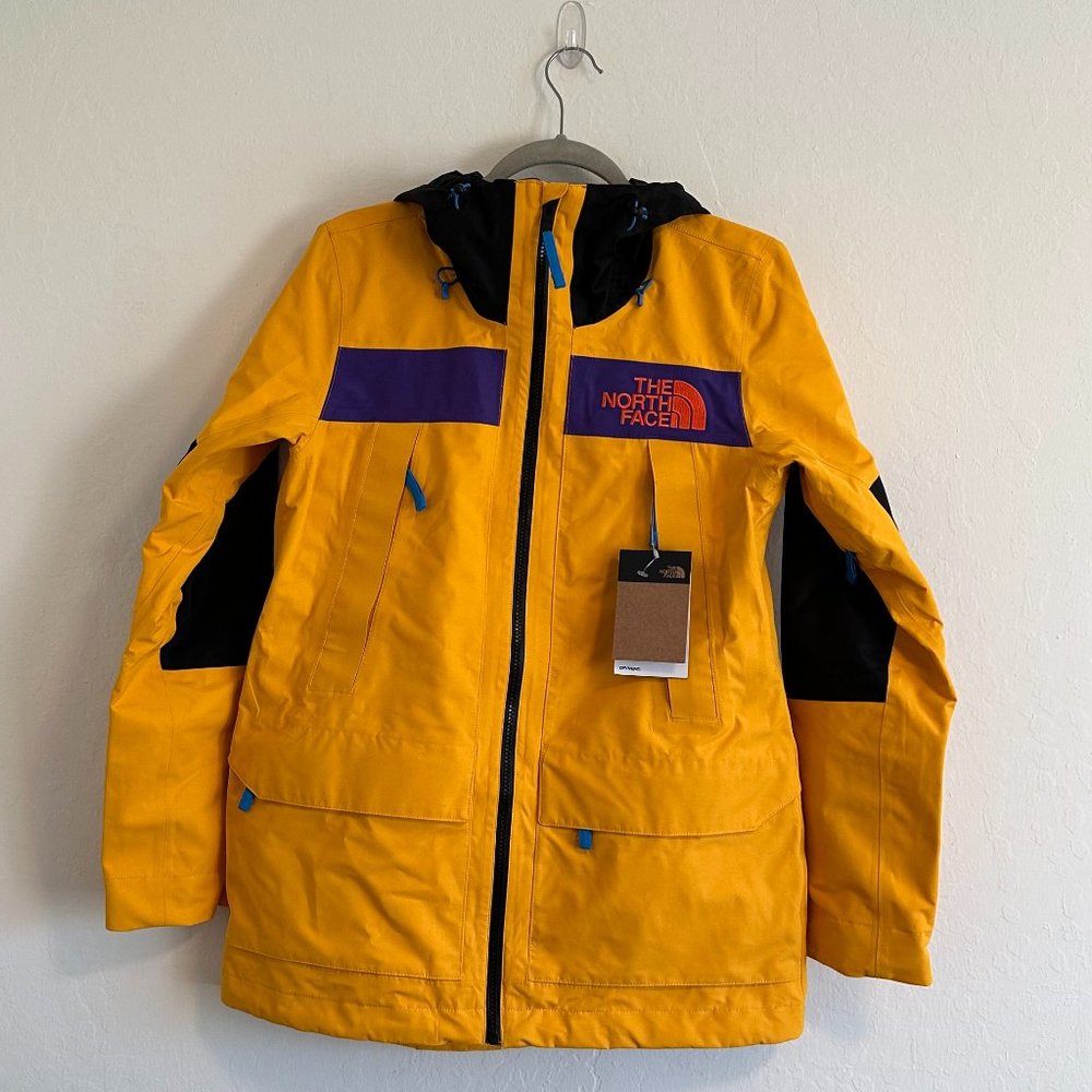 North Face Team Kit Jacket - Women’s Medium Yellow Snow Shell *NEW w/ TAGS*